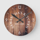 Search for rustic wood clocks Housewarming