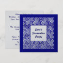 Search for key invitations Blue