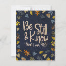 Search for be still and know i am god cards Religious