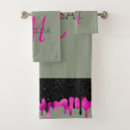 Search for hot pink bath towels Script