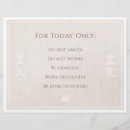 Search for principles Just for today