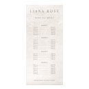 Search for simple rack cards Makeup artist