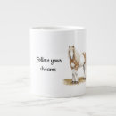 Search for brown and white horse mugs Western