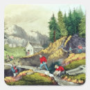 Search for gold miners gift wrap Brown