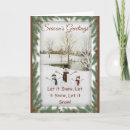 Search for landscape christmas cards Vintage