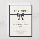 Search for tying the knot engagement party invitations Coquette