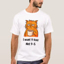 Search for orange cat tshirts Meow