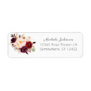 Search for marsala return address labels Blush