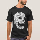 Search for scary skull tshirts Black