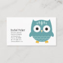 Search for owl business cards Cute animal