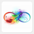 Search for symbol square stickers Infinity