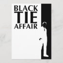 Search for black tie affair invitations Black and white