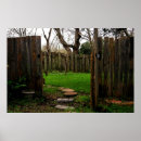 Search for garden fence posters Green