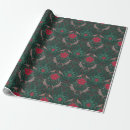 Search for dark christmas wrapping paper Victorian