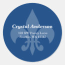 Search for elegant fleur de lis stickers Classic