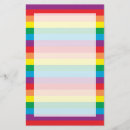 Search for rainbow stationery paper Pride parade