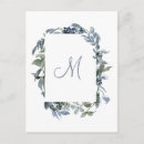 Search for save the date monogram postcards Typography