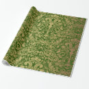 Search for gold damask wrapping paper Glitter