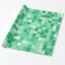 Search for green pixel wrapping paper Pixels