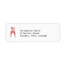 Search for chair return address labels Furniture