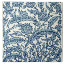 Search for blue floral pattern tiles Watercolor