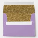 Search for purple and gold envelopes Royal