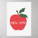 Search for teacher apple posters Red