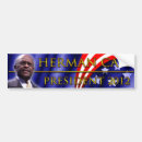 Search for cain bumper stickers Herman