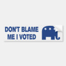 Search for vote obama bumper stickers Political