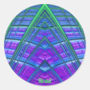 Search for geometric design patterns stickers For him