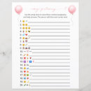 Search for baby shower pictionary Pink