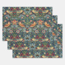 Search for william morris wrapping paper Strawberry thief