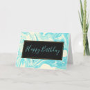 Search for marble birthday cards Elegant