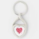 Search for valentine decorations key rings Heart