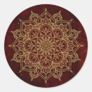 Search for red mandala stickers Indian