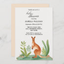 Search for kangaroo baby shower invitations Aussie