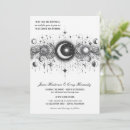 Search for moon party invitations Black