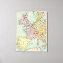 Search for communications canvas prints Map