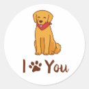 Search for golden paw stickers Retriever