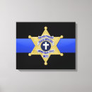 Search for police canvas prints Sheriff
