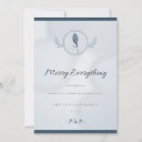 Search for dusty blue christmas cards Botanical