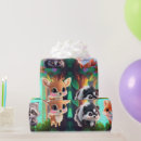 Search for skunk wrapping paper Fox
