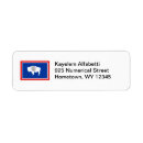 Search for wyoming return address labels Flag