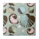 Search for seashell patterns tiles Ocean