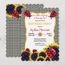 Search for ladybug 1st birthday invitations Girl birthday party