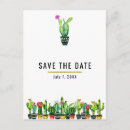 Search for cactus save the dates Botanical