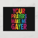 Search for me postcards Pride