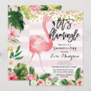 Search for flamingo party invitations Elegant