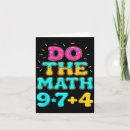 Search for funny math cards Do the math