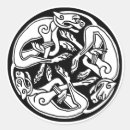 Search for celtic design stickers Mediaeval